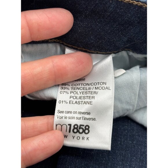 M1868 Womens Dark Wash Denim Flare Jeans Size 4/27" - Picture 8 of 12